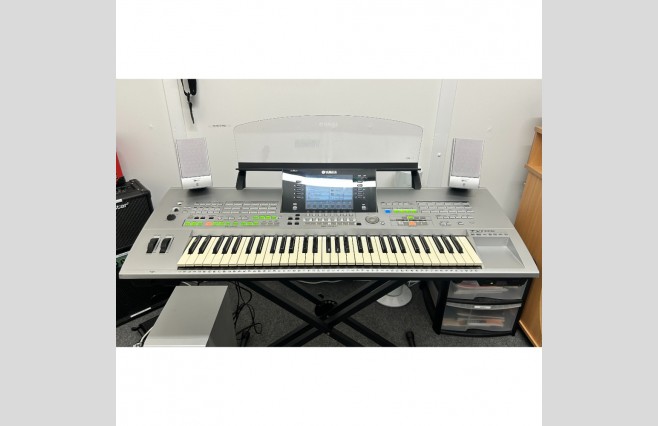 Yamaha Tyros 1 Keyboard With MS01 Speakers, Used (SN:0004475) - Image 1